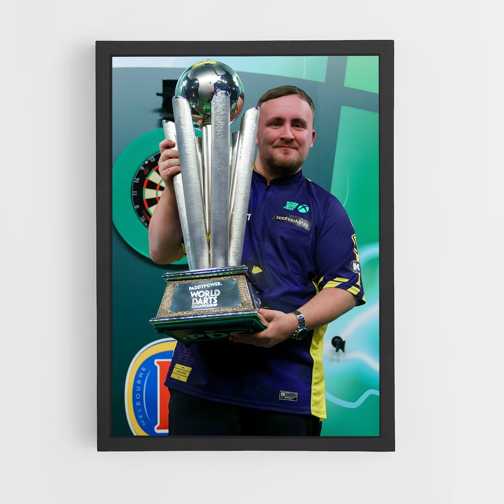 Poster Champion des Fléchettes (vue 2)